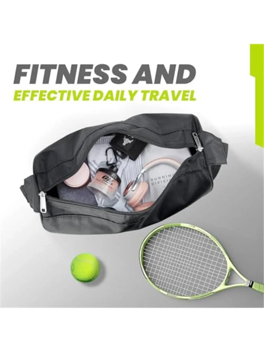 Weekender Travel Bag Waterproof Duffel Gym Sports Overnight Lightweight